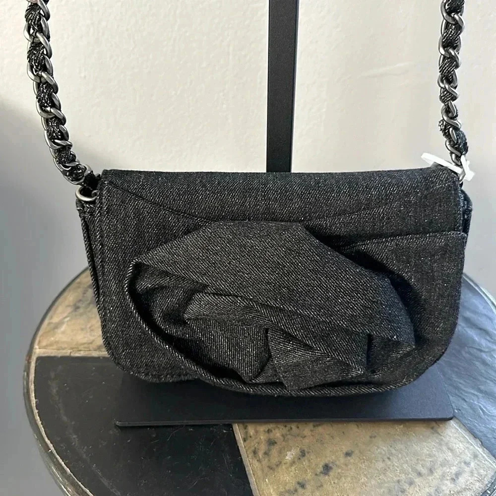 Steve Madden NWT Demin cross body or clutch bag